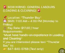 general labour