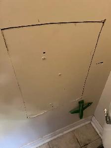 Drywall Mud-Tape-Patch-Hole-Repair $100 - Photo 4