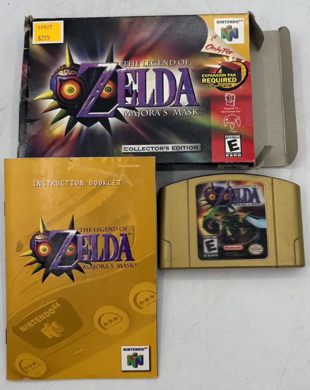 Legend of Zelda Majora's Mask Complete Collector Edition for N64