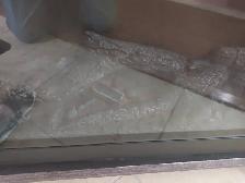 tv Panasonic 50' Tv with stand Electric fire place heater - Photo 8