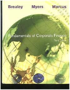 Fundamentals of Corporate Finance 3E 9780072416275