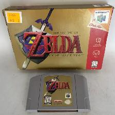 Legend of Zelda: Ocarina of Time in Box for the N64