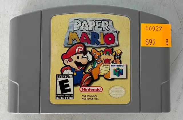 Paper Mario (2001) for the N64