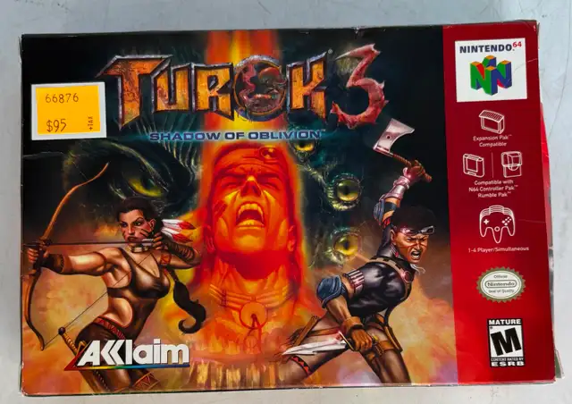 Turok 3: Shadow of Oblivion - Complete in Box for the N64
