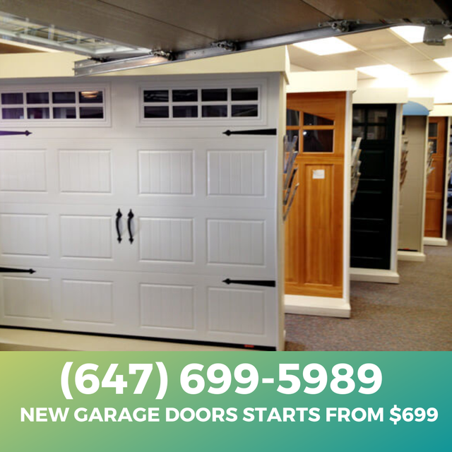 New Insulated Garage Doors - Starts from $699 | Simcoe County