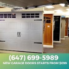 New Insulated Garage Doors - Starts from $699 | Simcoe County