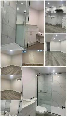 Entering and exiting the basement through separate doors