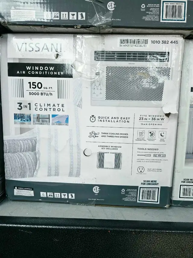 Climatiseur de fenêtre 5000 BTU
