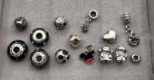 Genuine Pandora .925 Silver Charms, Pendants, Spacer, Heart
