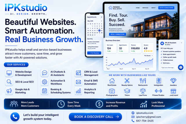 Beautiful Websites & Digital Marketing for all Businesses