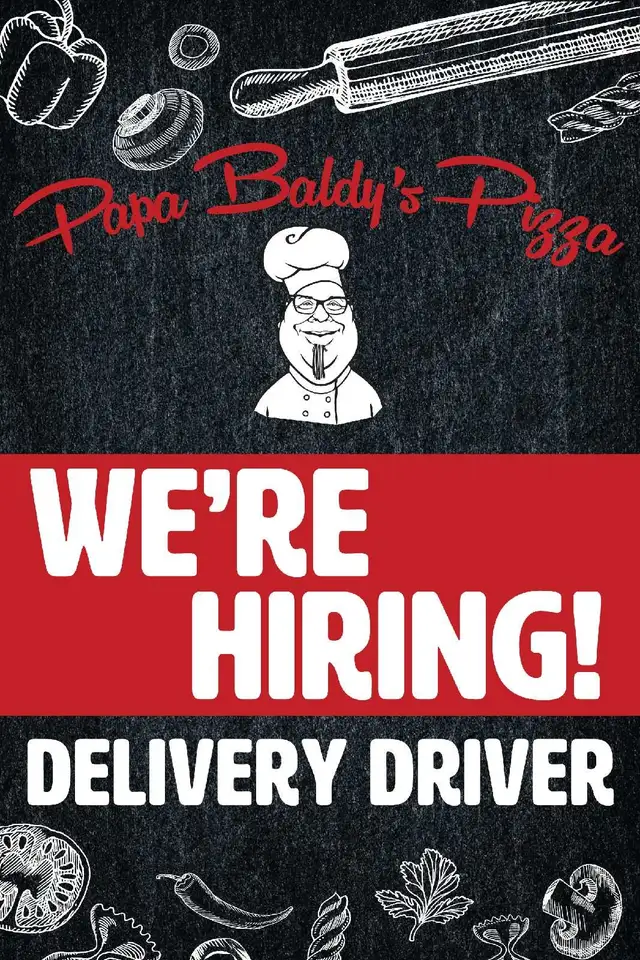 Delivery Driver | Papa Baldys Pizza