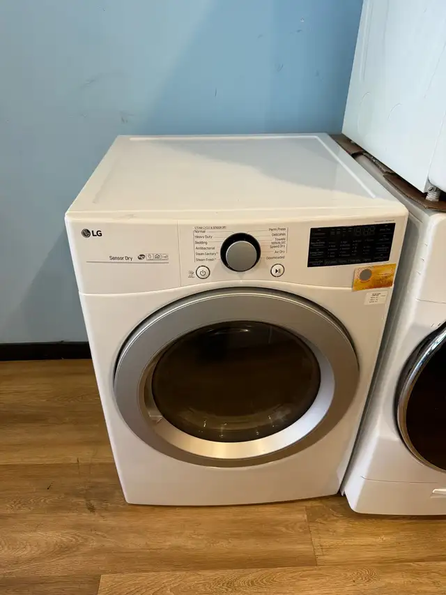 LG "27" White Front Load Dryer