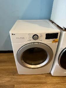 LG "27" White Front Load Dryer