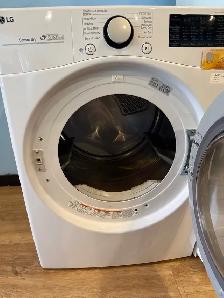 LG "27" White Front Load Dryer - Photo 2