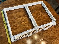 Brand New White Refrigerator Fresh Drawer Crisper Frame M - Photo 7
