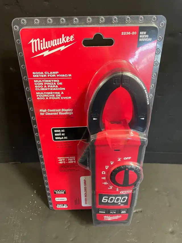 Milwaukee 600A Clamp Meter