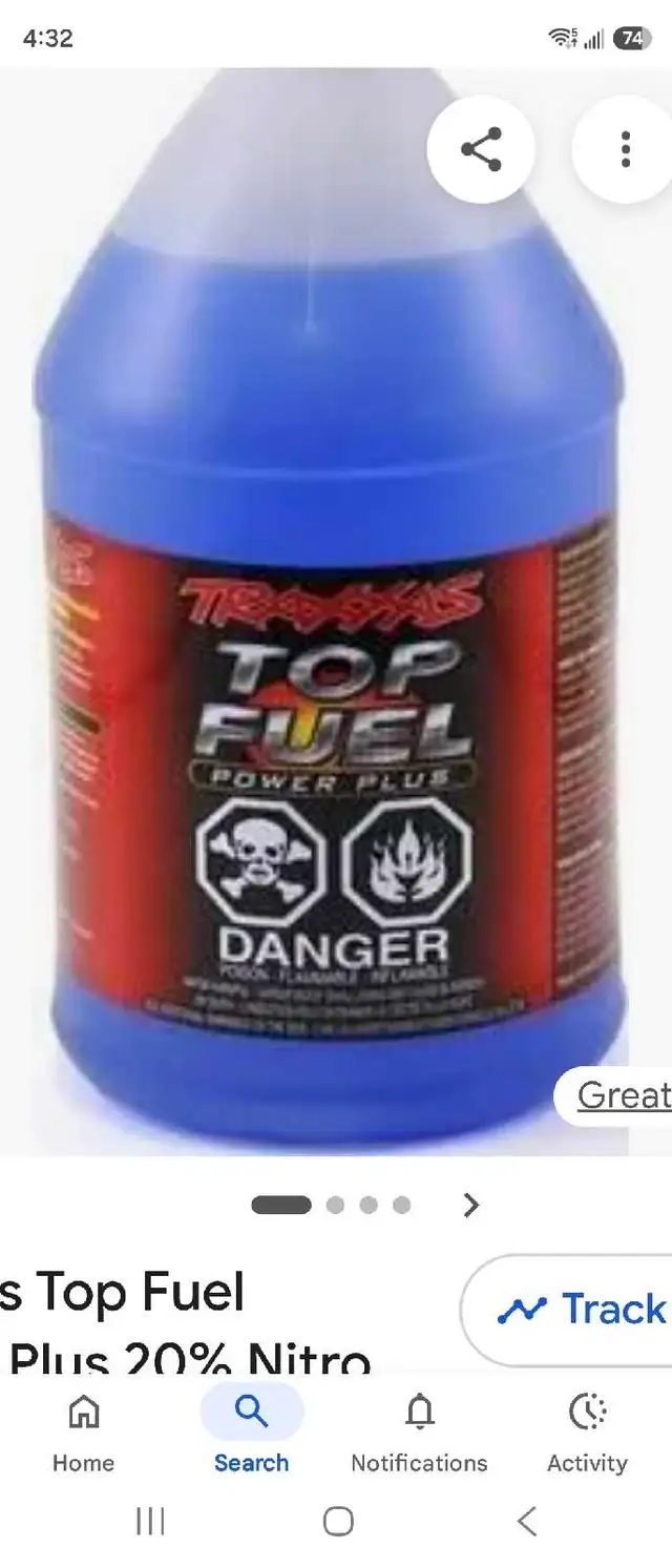 I.S.O RC NITRO FUEL 20%