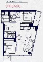 2 BDRM Den-65 Bremner Blvd. Toronto ON, M5J 0A7 - Photo 2