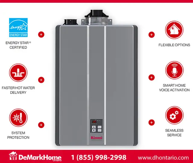 RX-Series Rinnai Tankless Water Heater - Made in Japan - SALE