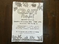 ARTISANS NEEDED FOR CRAFT MARKET
