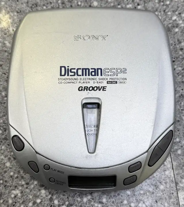 Sony Discman w Case