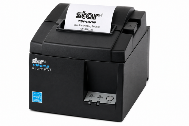 Star Micronics TSP143IIIBI Bluetooth Thermal Receipt Printer