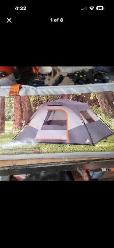 Tent and cot