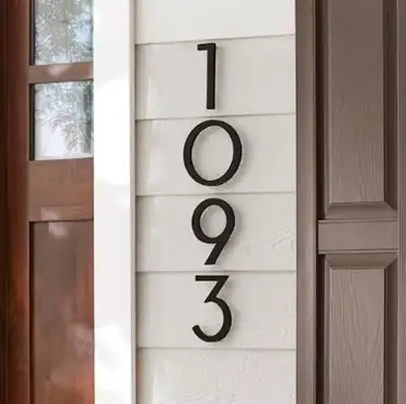 Custom Address Sign