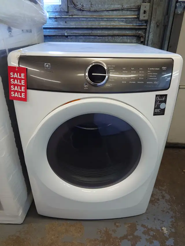 Electrolux '27' White Front Load Electric Dryer on Sale‼️