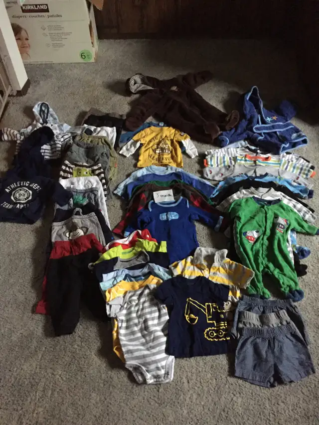 Baby boy clothes lot 3 months