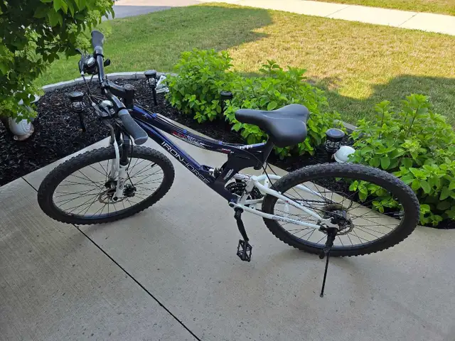 Ironhorse Jumpstart Full Suspension Mountain Bike, 19-in