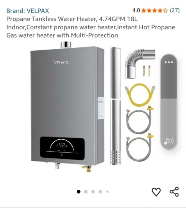 Need help with hot water heater