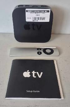 Apple TV 3rd Gen With Remote,Cords,Manual (33079066)