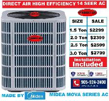 High Efficiency Air conditioner with installation on SALE from - Photo 6