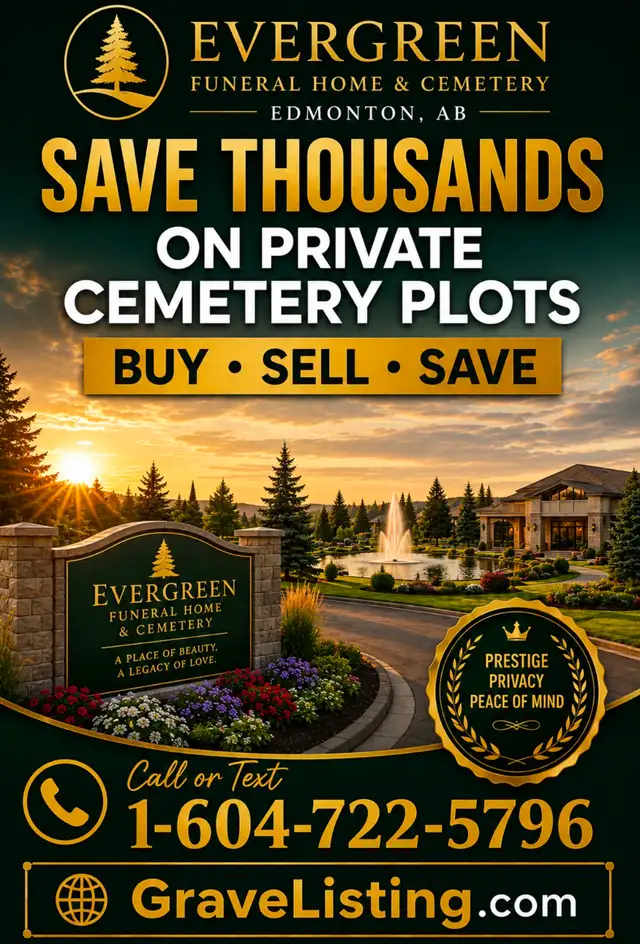 Evergreen Cemetery Private Selection: Edmonton