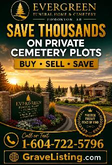 Evergreen Cemetery Private Selection: Edmonton