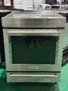 KitchenAid Induction Slide-In Stainless Stove Sale  $695