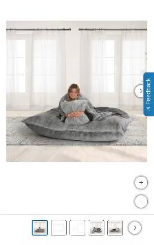 Lounge & co oversized crash pillow - Photo 2
