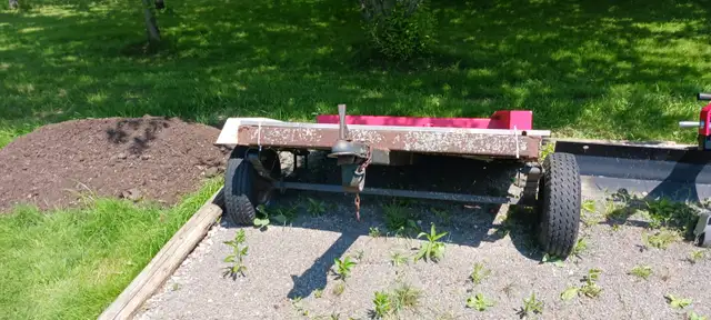 Small Towable Yard Trailer