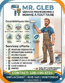 Peinture/ Homme a tout faire
