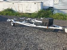 Double jetski trailer