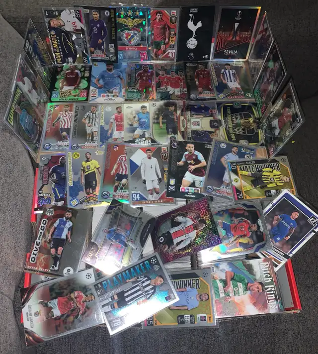 ⚽️ My Brothers FIFA UEFA Soccer card collection