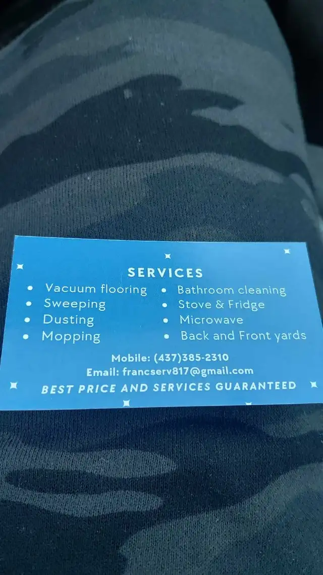 Home and airbnb cleaning services