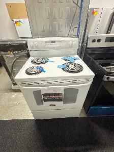 NEW 30" GE Electric Coil Top Range Stove With Self Clean 5 Cu.Ft
