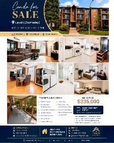 FOR SALE | Beautiful 4½ Condo in Laval (Chomedey)