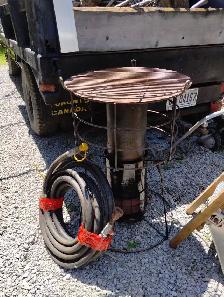 Construction gas heater grill - Photo 2