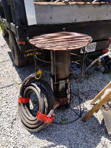 Construction gas heater grill - Photo 3