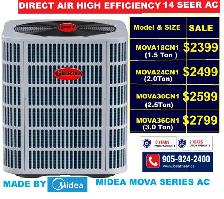 air conditioner SALE$ 15 SEER $2499, 14 SEER $2299, installed ! - Photo 2