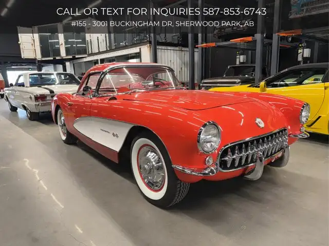 1957 Chevrolet Corvette Convertible | Leather Interior