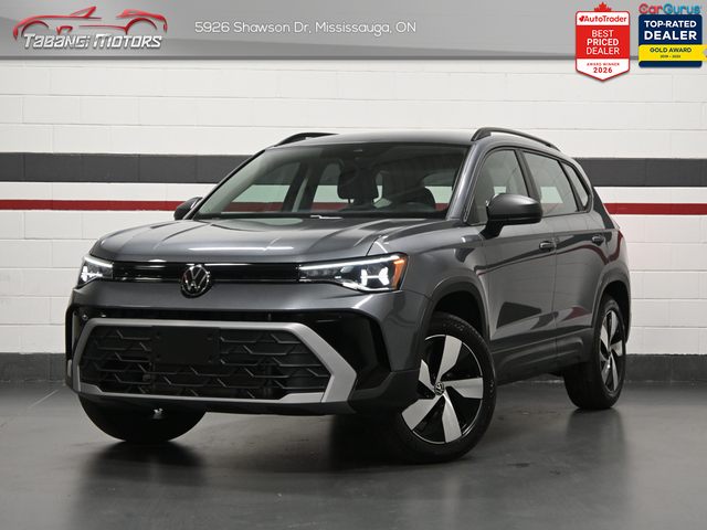 2026 Volkswagen Taos Trendline No Accident Heated Seats Carplay